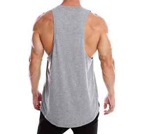 Camisetas de Tirantes Deportivas de Alta Calidad, Transpirables, Blancas, para Fisicoculturismo, Personalizadas, de Algodón, para Correr, Gimnasio, para Hombre - Product Image 4