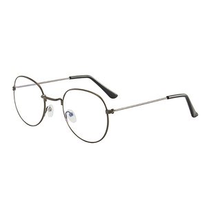 <span class=keywords><strong>Gafas</strong></span> Ópticas Redondas de Metal para <span class=keywords><strong>Hombre</strong></span>, Certificadas ISO9001, Ideales para Actividades Diarias, Incluyendo Lectura en Casa y Uso de Teléfonos Móviles - Product Image 1