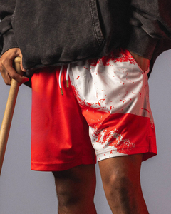 Pantalones Cortos Personalizados con Estampado de Malla para Hombre, Pantalones Cortos Deportivos Transpirables de Verano con Cordón Ajustable, Diseño Sublimado de la Mejor Calidad - Product Image 6