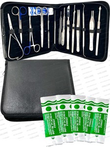 Minor Surgery Instruments Set 34pcs Stainless Steel General Surgical Instruments <b>Kit</b> with Case by Vaslcare - Product Image 5