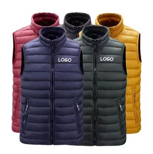 Gilet matelassé chaud pour homme, veste sans manches isolée pour l'hiver, idéal pour les aventures en plein air, les voyages et le style décontracté urbain - Product Image 4