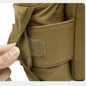 Water Resistant <b>Tan</b> Tactical Fanny Pack High Capacity Multi Pocket Utility <b>Bag</b> - Product Image 2