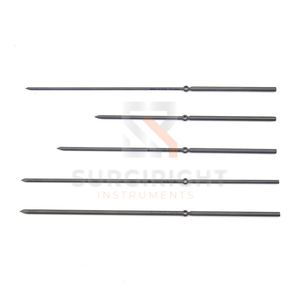 Clou de fixation rotulienne chirurgical orthopédique en acier inoxydable de qualité médicale, implant osseux pour réparation de fracture du genou, Blush Surgical CE - Product Image 3