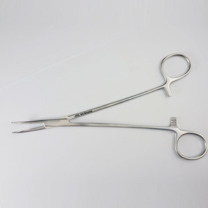 Pince hémostatique équipement de microchirurgie de précision Instrument médical procédures médicales Adson 18.5 cm acier inoxydable incurvé - Product Image 6