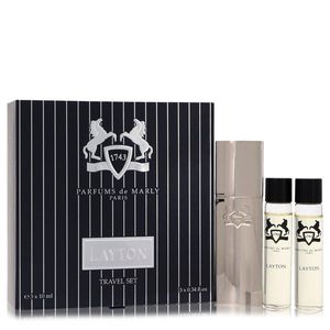 Layton Royal Essence by Three, Set de Viaje con Mini Perfumes en Spray, Fragancia para Hombre para Llevar - Product Image 1