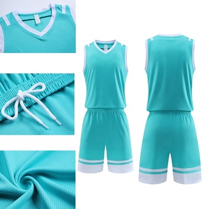 Ensemble d'uniformes de basketball sur mesure, nouveau design, séchage rapide, maillot de basketball vierge pour adultes, vente en gros d'uniformes de basketball - Product Image 2