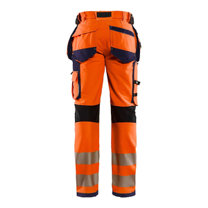 Pantalones de Trabajo de Alta Visibilidad para Hombre, Ropa de Trabajo de Seguridad, Pantalones de Trabajo Elásticos con Múltiples Bolsillos Reflectantes para Construcción - Product Image 5