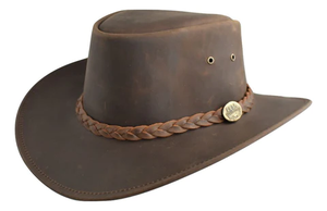 Sombrero Vaquero de Cuero Genuino, Estilo Vintage, Ala Ancha, para Hombre y Mujer - Product Image 2