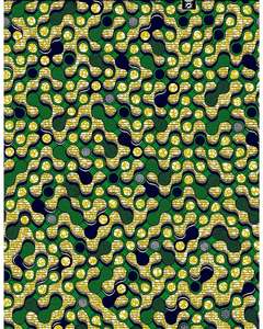 Tissu en Coton Ankara Imprimé Wax Africain Respirant et Écologique pour Vente en Gros – Tissu Batik Coloré pour Robes Traditionnelles et Artisanat - Product Image 4