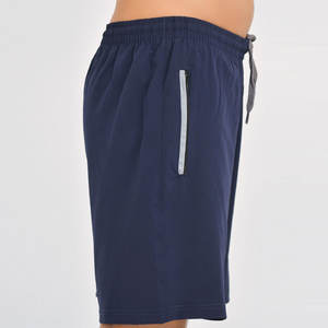 Shorts pour hommes en polyester/coton de haute qualité, à séchage rapide, avec logo personnalisé OEM, pour la gym, le fitness et l'entraînement. - Product Image 5