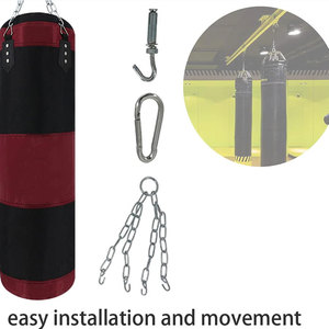 Sac de frappe robuste pour entraînement à domicile, sac de boxe suspendu durable pour entraînement - Product Image 5