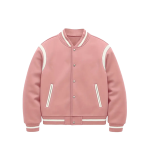 Chaqueta Varsity Premium para Hombre, de Lona Impermeable, Gruesa, Transpirable, Casual, con Cuello Camisero, Manga Regular, Color Sólido, para Invierno - Product Image 4