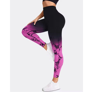 Pantalons de yoga compressifs personnalisés 2026, extensibles et doux, leggings pour femmes, haute qualité - Product Image 5
