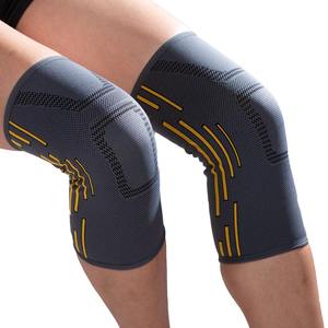 Wholesale Nylon <b>Knee</b> Sleeve with <b>Compression</b> <b>Support</b> Custom Logo Durable Gym Wear <b>Compression</b> Workout Gym Accessories - Product Image 3