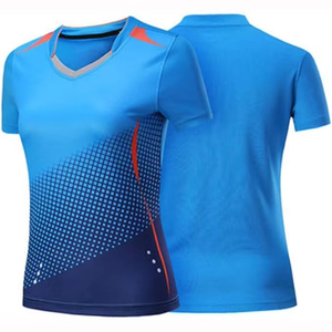 Camiseta de Voleibol Unisex de Punto Sólido, Alta Calidad, Transpirable, de Secado Rápido, 100% Poliéster, Protección UV - Product Image 3