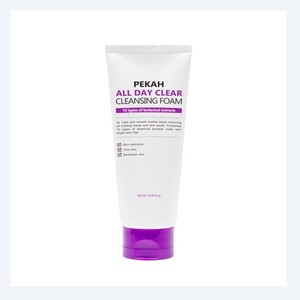 โฟมล้างหน้าเกาหลี K-Beauty Peka All Day Clear Cleansing Foam 120 มล. ผลิตในเกาหลี สำหรับทุกเพศทุกวัย - Product Image 4