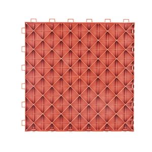 Confezione da 50 Piastrelle Incastrabili 12 X 12 X 0,53 Pollici per Pavimento del Garage, Antiscivolo con Texture su Entrambi i Lati, in PP per Miglioramento Pavimento Garage - Product Image 6