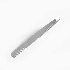 Pinzas Profesionales de Acero Inoxidable para Cejas con Puntas de Fibra, Agarre Perfecto, Ligeras, para Extracción de Vello de Cejas y Barba-ANAAIF - Product Image 3