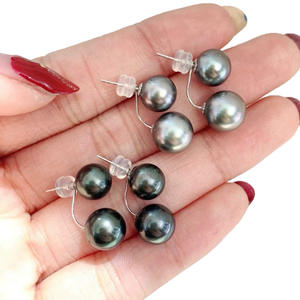 Boucles d'oreilles en perles d'eau douce baroques naturelles pour femmes, nouvelle série C, style bazar, luxe léger avec un fort charme - Product Image 5