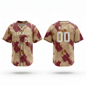 Camiseta de Béisbol Personalizada, Transpirable, de Secado Rápido, 100% Poliéster, Sublimada, con Cuello en V, Unisex, Logotipo Frontal, Speed Plus - Product Image 2