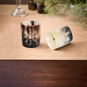 Exclusive Handmade Natural Horn Glass Mug Premium Viking <b>Beer</b> Tankard for Home Bar and Restaurant Decoration - Product Image 5