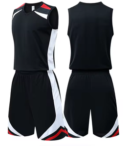 Conjunto de Uniforme de Baloncesto Personalizado para Hombre y Niños, Ropa Deportiva de Secado Rápido, Camisetas y Pantalones Cortos de Baloncesto Sublimados para Equipo - Product Image 6