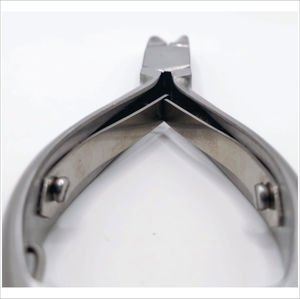 Ensemble de coupe-ongles en acier inoxydable, pinces à cuticules, ciseaux, outils de manucure avec lames pointues, emballés dans un sac en PVC, produit de beauté - Product Image 2