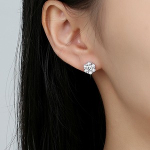 Pendientes de Diamantes Moissanite Más Vendidos, Ideales para Colecciones de Joyería Nupcial, Accesorios de Boda, Eventos de Compromiso - Product Image 6