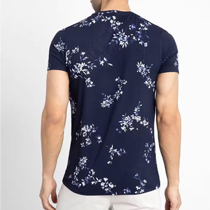 เสื้อยืดผู้ชายผ้าฝ้ายถัก 100% จากโรงงานปากีสถาน ดีไซน์เรียบง่าย รับสั่งพิมพ์ลาย ป้องกันรอยยับ แห้งเร็ว - Product Image 2