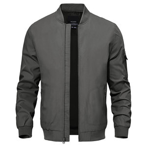 Chaqueta Bomber para Hombre, con Cierre de Cremallera y Ribete, Diseño Personalizado, Fabricación Directa de Fábrica, Envío Mundial, MOQ Bajo, Ropa de Temporada - Product Image 5