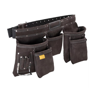 OEM Service Latest Design Reusable <b>Leather</b> <b>Tool</b> Bag / Top Quality Customized Logo Genuine <b>Leather</b> <b>Tool</b> Bag - Product Image 6