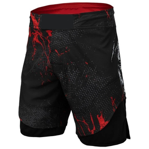 Shorts de boxe imprimés 100 % polyester extensible, qualité supérieure, nouveau modèle, service OEM/ODM, conception personnalisée, meilleur fournisseur 2026 - Product Image 1