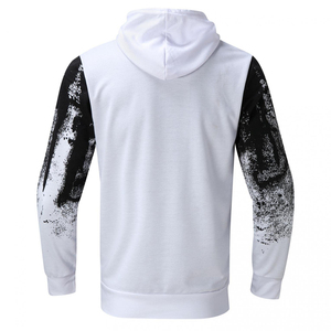 Chándal Vintage con Efecto Desgastado por el Sol para Hombre, Mezcla de Algodón y Poliéster, Acabado Lavado al Ácido, Sudadera con Cremallera Completa, Pantalones Deportivos Retro - Product Image 3