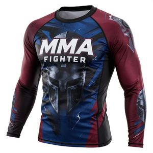 Traje de Baño MMA de Alta Calidad para Hombre, Personalizado, Transpirable, con Protección UV, Ecológico y Antibacteriano - Product Image 3