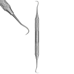 Sonda Exploradora Dental de Acero Inoxidable OEM Personalizada, Goldman Fox # 23 Instrumentos Dentales Autoclavables de Doble Extremo Hechos en Pakistán - Product Image 3