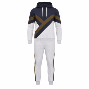 Conjuntos Deportivos de Invierno para Hombre, Nueva Moda, Logotipo Personalizado, Tallas Grandes, Diseño Sólido, Diferentes Colores, 100% Algodón Transpirable - Product Image 1