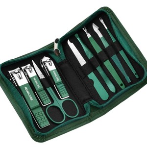 Kit professionnel de soins des ongles en acier inoxydable, ensemble de manucure et pédicure, coupe-ongles avec étui de voyage - Product Image 5
