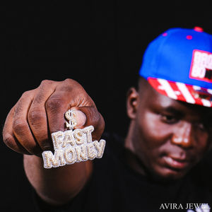 Colgante de Moissanita de Dos Tonos Chapado en Oro, Sin Níquel, Sin Plomo, Pieza Destacada para Amantes de la Moda, Estilo Hip Hop, Plata 925 Sólida - Product Image 3