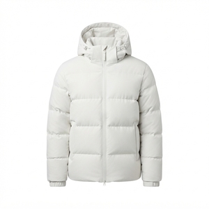 Chaqueta de Plumón Personalizada OEM para Hombre con Capucha, Abrigo de Invierno Grueso, Venta al Por Mayor - Product Image 5