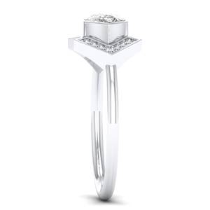 REYES – bagues de fiançailles en argent Sterling 925, coupe poire, 0.82 Carat, Moissanite, pour femmes, cadeau de mariage de luxe, bijoux fins, nouvel arrivage - Product Image 3