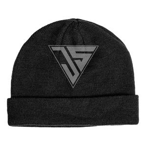 Bonnet de ski d'hiver chaud bonnet uni tricoté de haute qualité trendy tricoté unisexe 100% acrylique vente en gros OEM bonnet personnalisé - Product Image 1