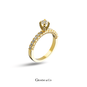 Wholesale Jewelry Vietnam Women's <b>Rings</b> 18K Solid Gold Natural Diamond 4.5 Ly F/VVS2 Everyday Wear for Certified D Color Glosbe - Product Image 3