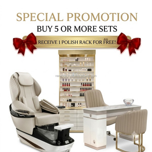 Promotion Spéciale : Achetez 5 ou Plus de Chaises de Pédicure Électriques Confortables en Fibre de Verre et Cuir, Personnalisables avec Logo, Origine Vietnam - Product Image 1