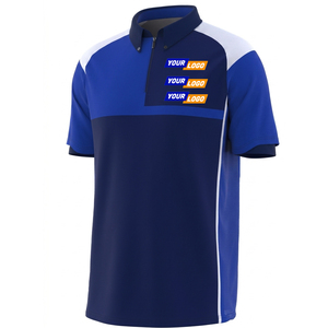 Chemises polo de course pour hommes, design personnalisé de haute qualité, 100 % polyester, impression par sublimation intégrale, respirantes, OEM - Product Image 6