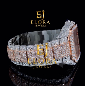 Most Selling Moissanite Diamond Watch for Anniversary Celebrations Birthday <b>Gifts</b> and Special Occasion Accessories For <b>Sale</b> - Product Image 3