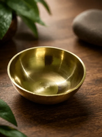 Lampe Diya en laiton antique, Deepak traditionnel à huile pour les cérémonies religieuses, Puja, Mandir, culte au temple et Aarti de Diwali