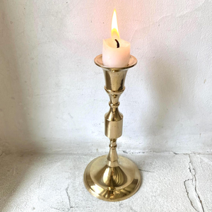 Vintage <b>Brass</b> <b>Candlestick</b> <b>Holder</b> Taper Candle Stand Decorative <b>Brass</b> Candle <b>Holder</b> Classic Tabletop Accessory Antique Style - Product Image 5
