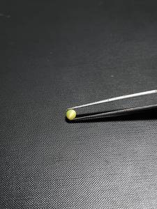 Natürlicher Chrysoberyl Katzenauge Brillantschliff Edelstein 5mm 0,50 Karat Unabhängig Geprüft Südindien für Schmuckherstellung - Product Image 4