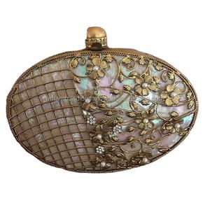 Nuevo diseño de tendencia, bolso de mano de nácar para bolso de mano nupcial, aspecto elegante para Canadá, Bahrein y Nigeria de LUXURY CRAFT - Product Image 1