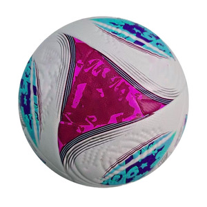 Ballon de football en cuir PU personnalisable, durable et très vendu, taille 5, thermocollé - Product Image 4